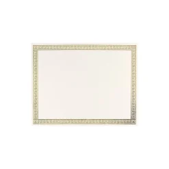 Great Papers Awards & Certificates<Channel Border Foil Recognition Certificates, 8.5" x 11", 12/Pack (963070)