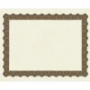 Great Papers Awards & Certificates<Matte Certificates, 8.5" x 11", Beige/Gold, 100/Pack (934000)