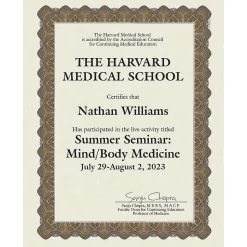 Great Papers Awards & Certificates<Matte Certificates, 8.5" x 11", Beige/Gold, 100/Pack (934000)