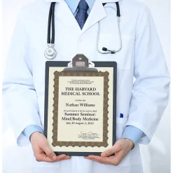 Great Papers Awards & Certificates<Matte Certificates, 8.5" x 11", Beige/Gold, 100/Pack (934000)