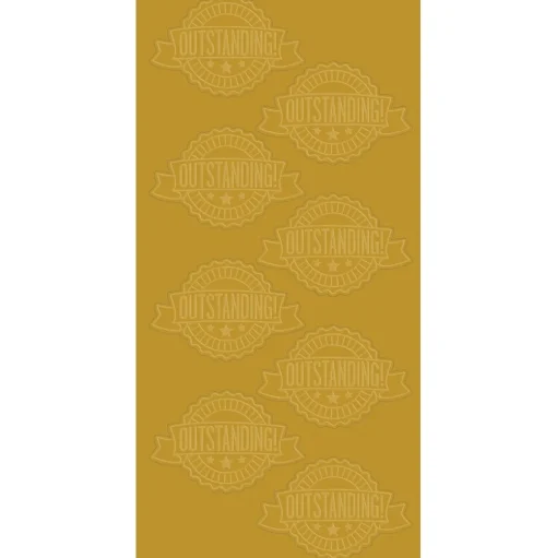 Great Papers Awards & Certificates<! Outstanding Ribbon Foil Seal, 48/Pack (20104102)