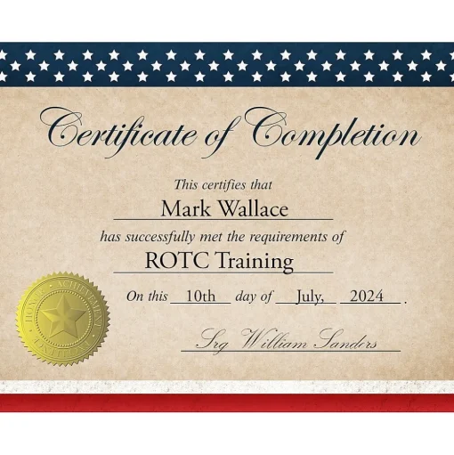 Great Papers Awards & Certificates<Patriotic Completion Certificates, 8.5" x 11", Multicolor, 25/Count (2015075)