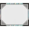 Great Papers Awards & Certificates<Rainbow Foil Certificates, 8.5" x 11", Modern Black, 15/Pack (2019005)