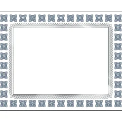 Great Papers Awards & Certificates<Silver Scholar Certificates, 8.5" x 11", Silver and White 15/Count (2015074)