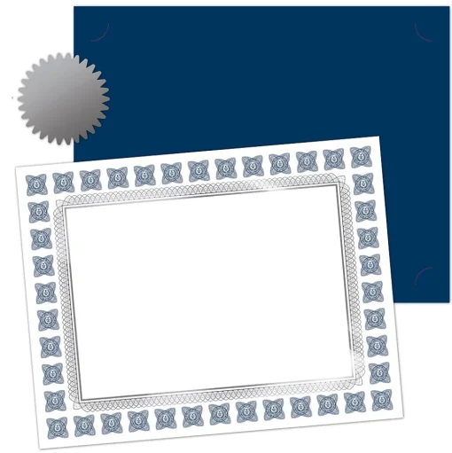 Great Papers Awards & Certificates<Silver Scholar Certificates, 8.5" x 11", Multicolor, 30/Pack (2015074KIT)