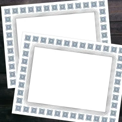 Great Papers Awards & Certificates<Silver Scholar Certificates, 8.5" x 11", Multicolor, 30/Pack (2015074KIT)