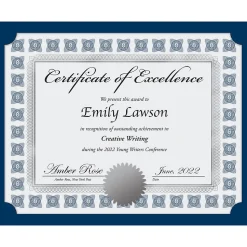 Great Papers Awards & Certificates<Silver Scholar Certificates, 8.5" x 11", Multicolor, 30/Pack (2015074KIT)