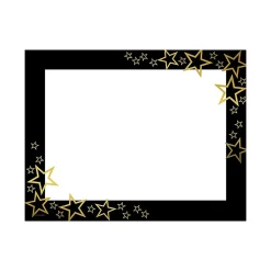 Great Papers Awards & Certificates<Star Search Certificates, 8.5" x 11", White/Black/Gold, 15/Pack (2020001)