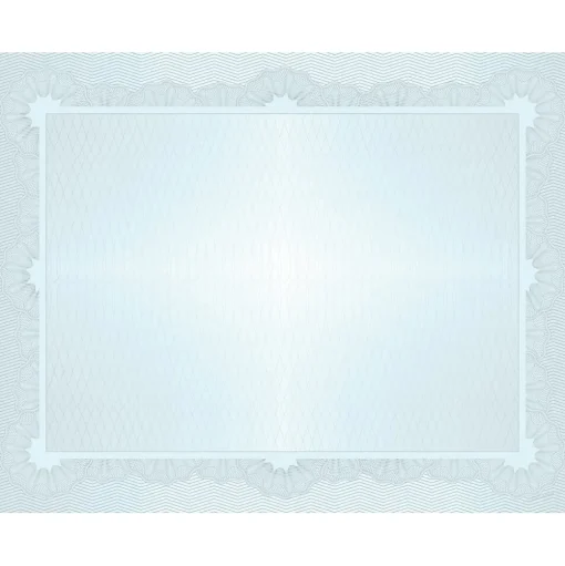 Great Papers Awards & Certificates<Value Certificates, 8.5" x 11", Grand Blue, 50/Pack (2014027)