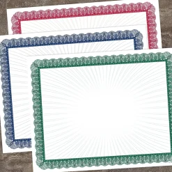 Great Papers Awards & Certificates<Value Variety Certificates, 8.5" x 11", Multicolor, 30/Pack (2015094)
