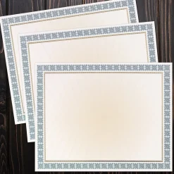 Great Papers Awards & Certificates<Westminster Certificates, 8.5" x 11", Blue Foil, 15/Pack (963024)