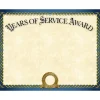 Great Papers Awards & Certificates<Years of Service Certificates, 8.5" x 11", 20/Pack (2015113)