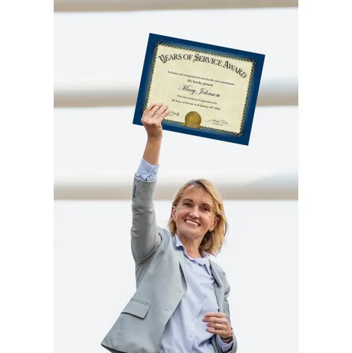 Great Papers Awards & Certificates<Years of Service Certificates, 8.5" x 11", 20/Pack (2015113KIT)