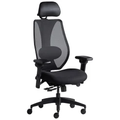 Gry Mattr Office Chairs<+ ergoCentric sCentric Hybrid Task Chair, Black (sCentricST)