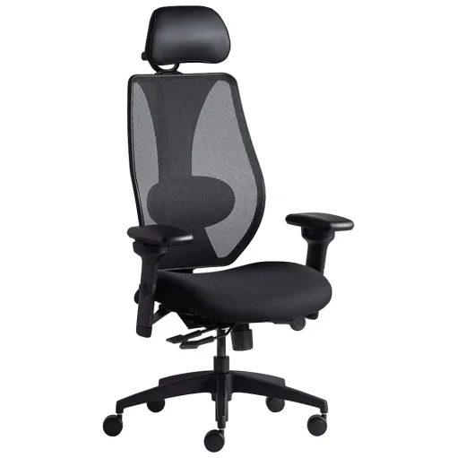 Gry Mattr Office Chairs<+ ergoCentric sCentric Hybrid Task Chair, Black (sCentricST)