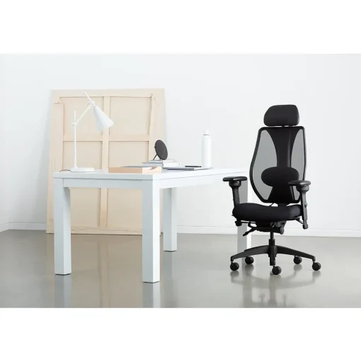 Gry Mattr Office Chairs<+ ergoCentric sCentric Hybrid Task Chair, Black (sCentricST)