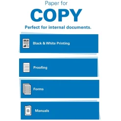 Hammermill Multipurpose Paper<30% Recycled Fore® MP Pastel Paper, 24lb., Assorted, 8 1/2" x 11", Ream (102640)