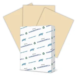 Hammermill Multipurpose Paper<30% Recycled Fore MP Colors 8.5" x 11" Multipurpose Paper, 20 lbs., Tan, 500/Ream (102863)