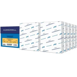 Hammermill Multipurpose Paper<8.5" x 11" Color Multipurpose Paper, 20 lbs. Goldenrod, 5000 Sheets/Ream (HAM103168CT)