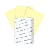 Hammermill Multipurpose Paper<8.5" x 11" Multipurpose Paper, 65 lbs., Canary, 250 Sheets/Ream, 2 Reams/Pack (400530)