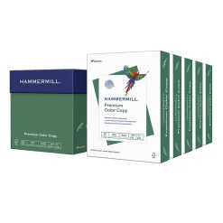 Hammermill Large Quantity Paper<8.5" x 11" Premium Color Copy Paper, 28 lbs., 100 Brightness, 2500 Sheet/Carton (102450)