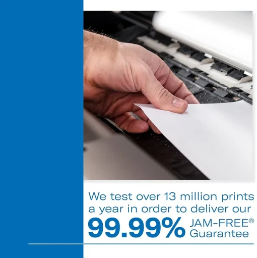Hammermill Multipurpose Paper<Fore 8.5" x 11" Multipurpose Paper, 24 lbs., 96 Brightness, 5000 Sheets/Carton (103283)