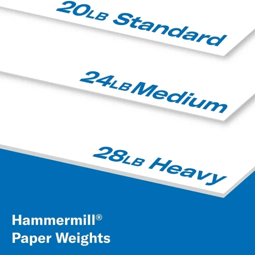 Hammermill Multipurpose Paper<Fore 11" x 17" Multipurpose Paper, 20 lbs., 96 Brightness, 500 Sheets/Ream (103192)