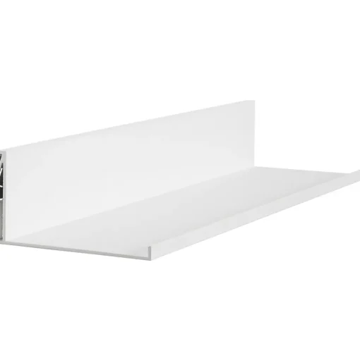 Hangman Shelving<No-Stud Floating Shelf, 36-In., White Powder Coat (L-36-W)