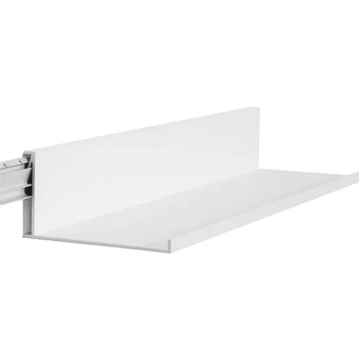 Hangman Shelving<No-Stud Floating Shelf, 36-In., White Powder Coat (L-36-W)