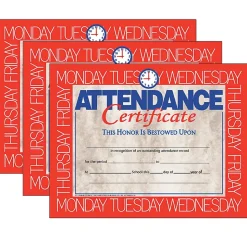 Hayes Awards & Certificates<Achievement Certificates, 8.5" x 11", Multicolor, 3/Bundle (H-VA580-3)