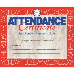 Hayes Awards & Certificates<Achievement Certificates, 8.5" x 11", Multicolor, 3/Bundle (H-VA580-3)
