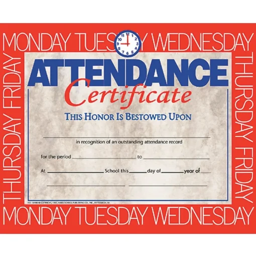 Hayes Awards & Certificates<Achievement Certificates, 8.5" x 11", Multicolor, 3/Bundle (H-VA580-3)