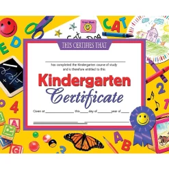 Hayes Awards & Certificates<Completion Certificates, 8.5" x 11", Multicolor, 3/Bundle (H-VA701-3)