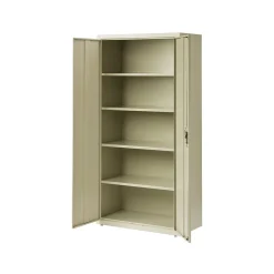 Hirsh Storage Cabinets<72" Steel Storage Cabinet with 5 Shelves, Putty (22004)