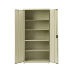 Hirsh Storage Cabinets<72" Steel Storage Cabinet with 5 Shelves, Putty (22004)