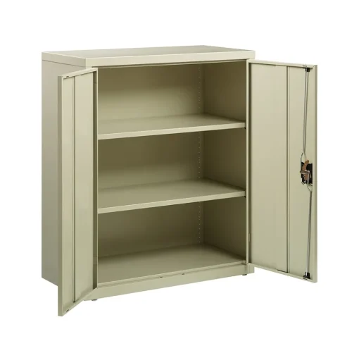 Hirsh Storage Cabinets<42" Steel Storage Cabinet with 3 Shelves, Putty (22001)