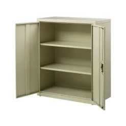 Hirsh Storage Cabinets<42" Steel Storage Cabinet with 3 Shelves, Putty (22001)