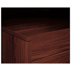 HON Office Desks<10500 72" Double Pedestal Desk, Mahogany (H10593NN)