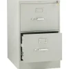 HON File Cabinets<310 Series 2 Drawer Vertical File Cabinet, Legal, Light Gray, 26 1/2"D (312CPQ)