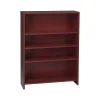 HON Bookcases<1870 Series 4 Shelf Standard Bookcase, Mahogany (1874N)