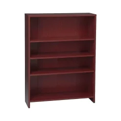 HON Bookcases<1870 Series 4 Shelf Standard Bookcase, Mahogany (1874N)