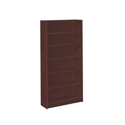 HON Bookcases<1870 Series 6 Shelf Standard Bookcase, Mahogany (1876N)