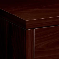 HON File Cabinets<10500 Series 2-Drawer Mobile Vertical File Cabinet, Letter/Legal Size, Lockable, Mahogany (105104NN)