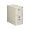 HON File Cabinets<310 Series 2-Drawer Vertical File Cabinet, Letter Size, Lockable, 29"H x 15"W x 26.5"D, Putty (312PL)