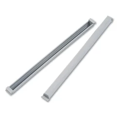 HON File Cabinets<20000 Series File Cabinet Hangrails, Optional for 20000 Series File Cabinets, Silver, 2/Pack (519495)