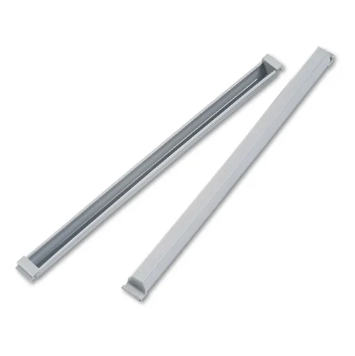 HON File Cabinets<20000 Series File Cabinet Hangrails, Optional for 20000 Series File Cabinets, Silver, 2/Pack (519495)
