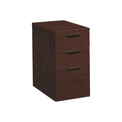 HON File Cabinets<10500 Series Mobile Vertical File Cabinet, Letter/Legal Size, Lockable, 28"H x 15.75"W x 22.75"D, Mahogany (105102NN)