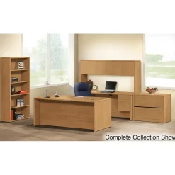 HON Bookcases<10500 Series 2-Shelf Bookcase, 29 5/8"H x 36"W x 13 1/8"D, Harvest (H105532CC)