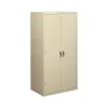 HON Storage Cabinets<Brigade 72" Steel Storage Cabinet with 5 Shelves, Putty (SC2472L)