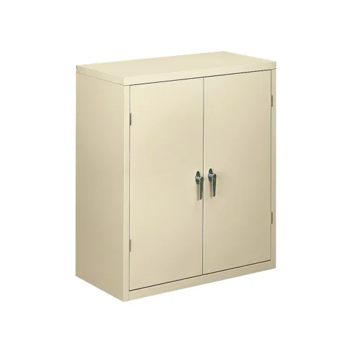 HON Storage Cabinets<Brigade 42" Steel Storage Cabinet with 3 Shelves, Putty (SC1842L)